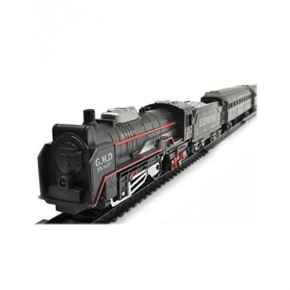 Battery Operated Big Toy Train - Black